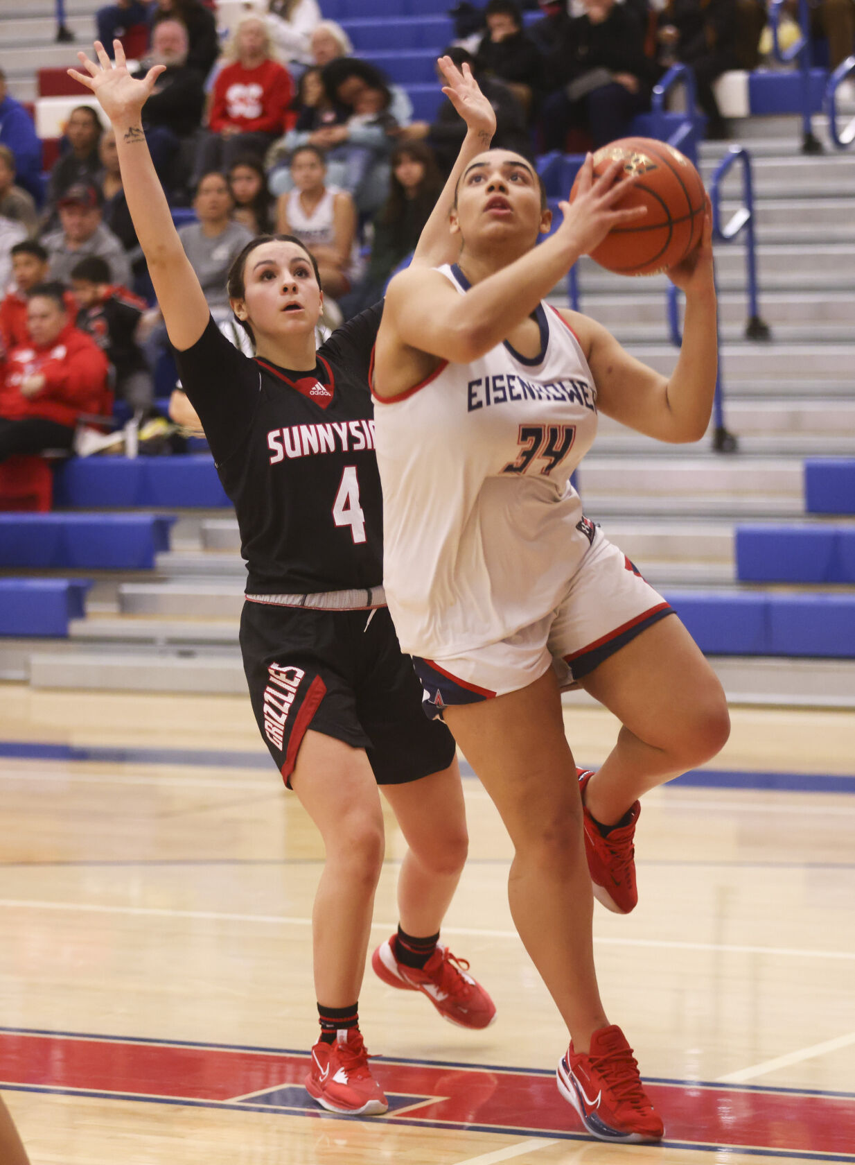 Sunnyside vs. Eisenhower girls basketball